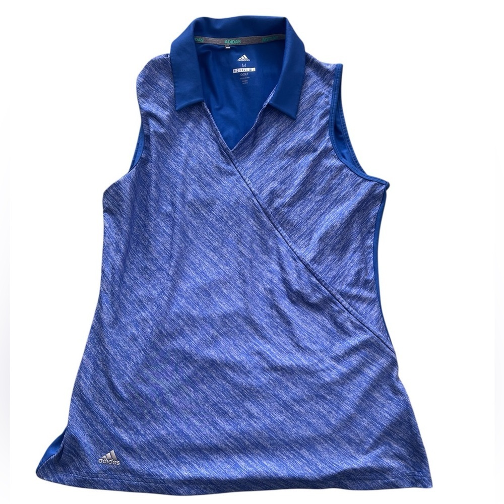 New adidas golf sleveless polo